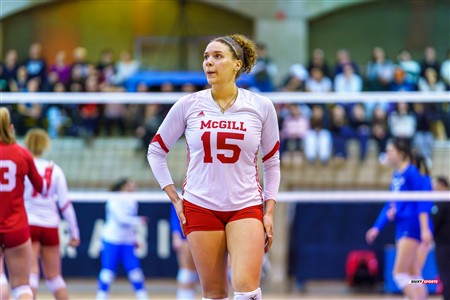 RSEQ 2025 - Volleyball F - 1/2 finale 1 - U de Montréal (1) vs (3) McGill