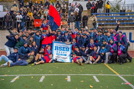 RSEQ 2025 - Rugby M - Finale - ETS vs Université de Montréal - Après Match