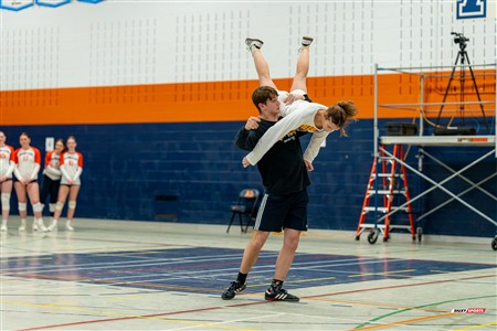 Représentation théâtrale d'avant match - Volleyball