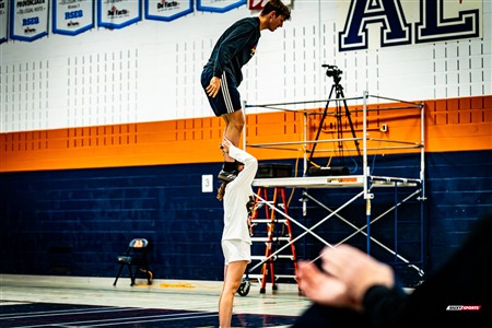 Représentation théâtrale d'avant match - Volleyball