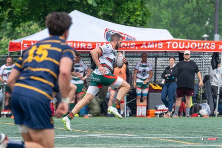 RQ 2025 - Super Ligue M - Rugby Club de Montréal (15) vs (31) Town Mount Royal - 1st half - Reel Juan