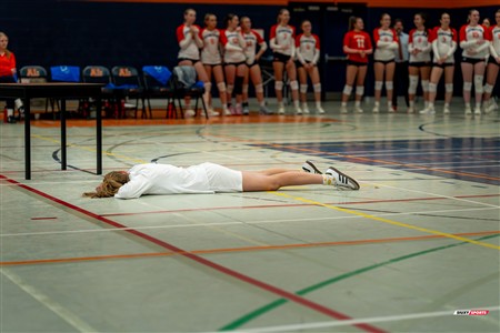 Représentation théâtrale d'avant match - Volleyball
