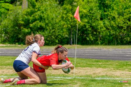 RQ 2025 - Super Ligue Fém - SABRFC (14) vs (43) Club de Rugby de Québec