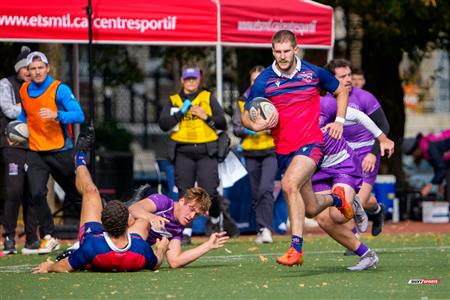 RSEQ 2025 - Rugby M - Piranhas ETS vs Bishop's Gaiters - Reel 2