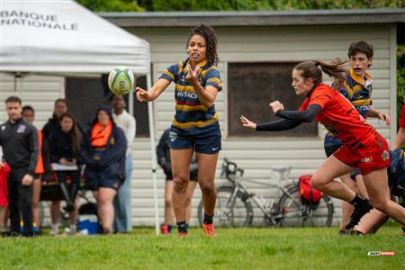RQ 2025 - Super Ligue F - TMR (10) vs (41) Club de Rugby de Québec
