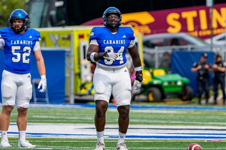 RSEQ 2025 - Football Universitaire - Carabins de Montréal (41) vs (14) Stingers de Concordia - Match