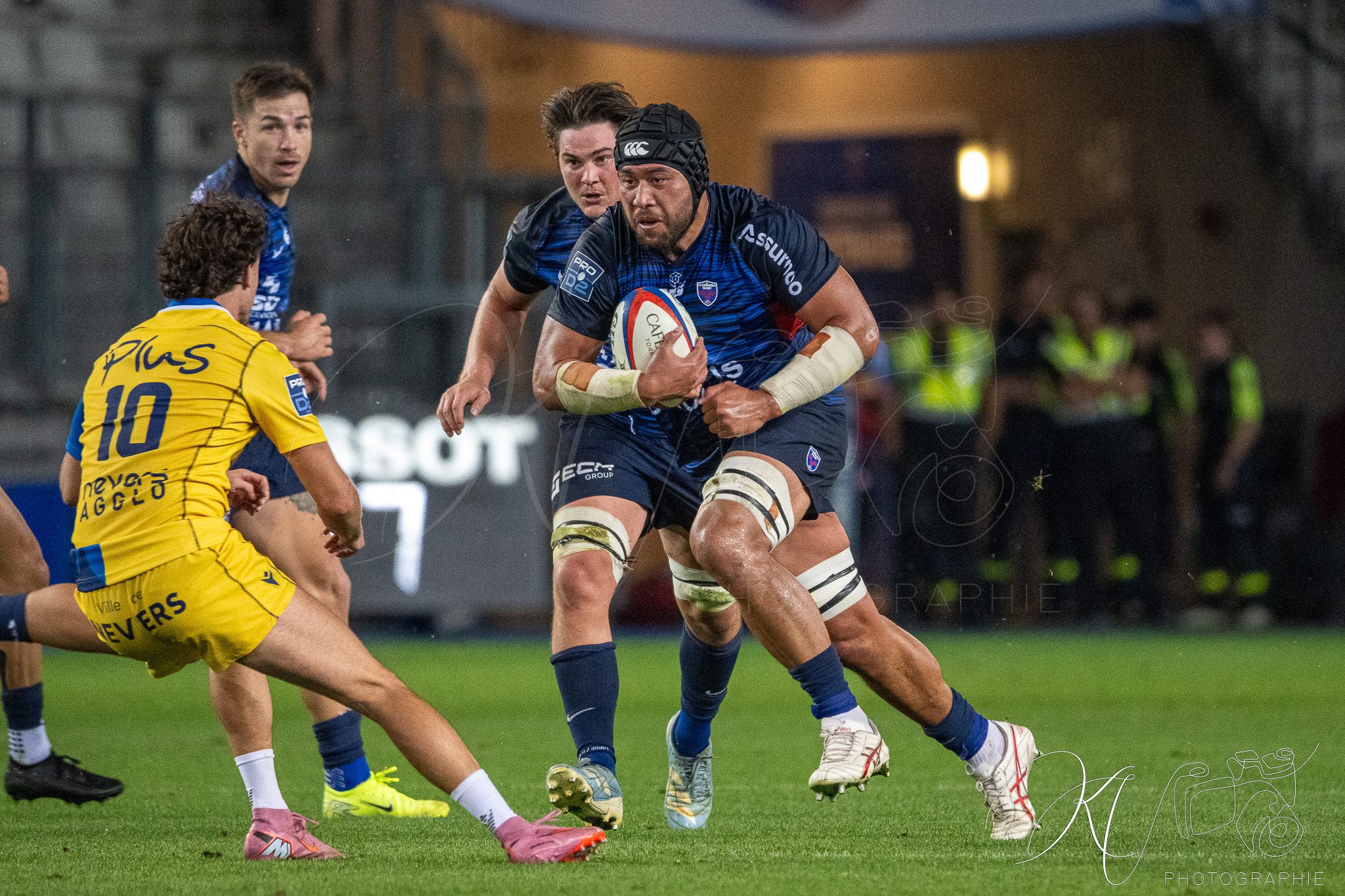  FC Grenoble Rugby - USON Nevers - Rugby - FFR 2025 - Pro D2 - Grenoble Rugby vs USON Nevers (#FFR25PD2GRUN9) Photo by: Karine Valentin | Siuxy Sports 2025-09-18