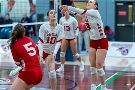 RSEQ 2025 - Volleyball F - ETS (0) vs (3) McGill