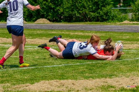 RQ 2025 - Super Ligue Fém - SABRFC (14) vs (43) Club de Rugby de Québec
