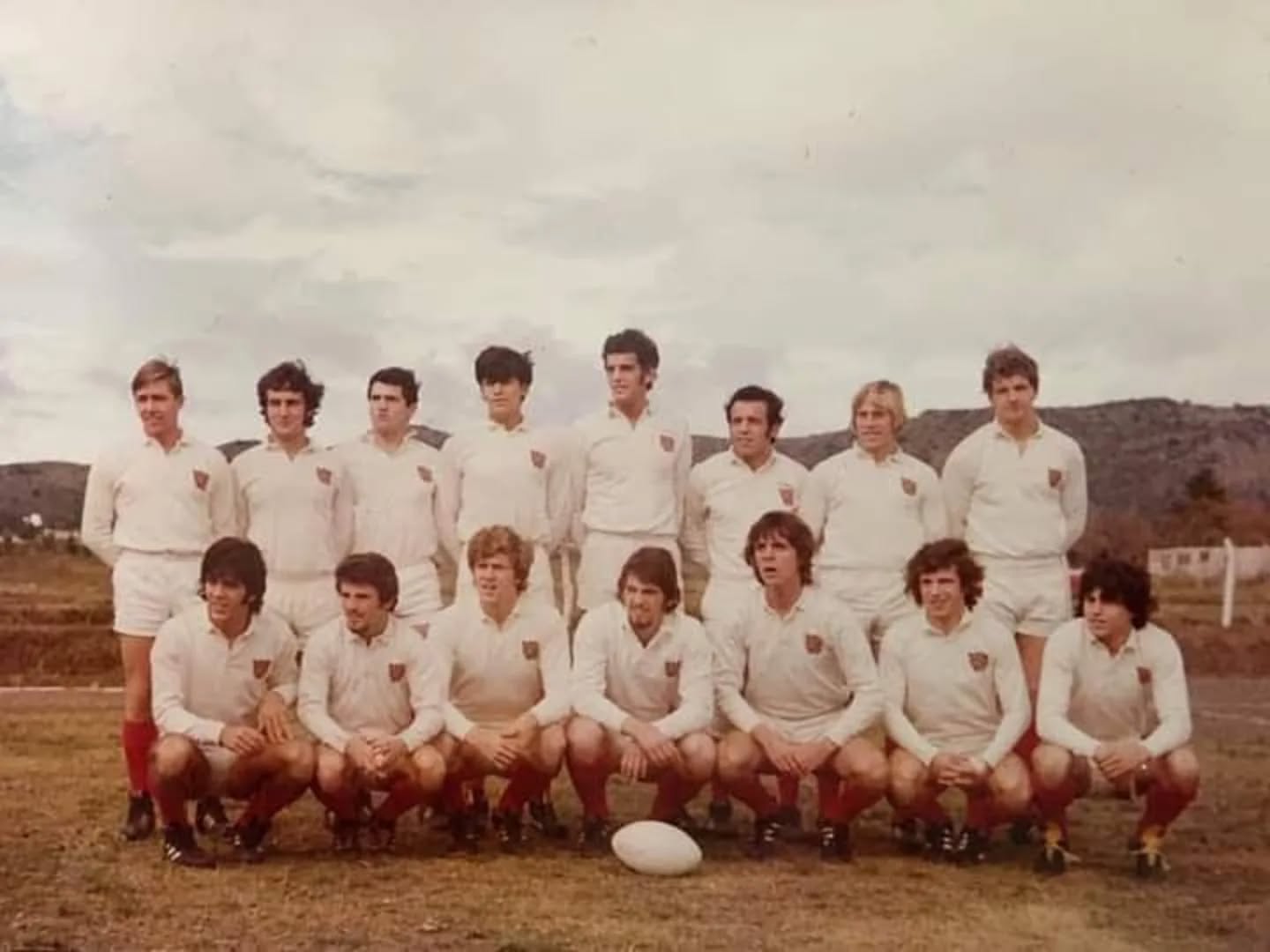 Daniel ALIATTI - Eliseo Nicolas BRANCA - Fernando BUSTILLO - Pablo ESQUIVEL - Martín GARCÍA LABORDE - Nacho GUTIÉRREZ O’FARREL - Eric KLEIJAN - Martín PÉREZ COBO - Alfie PÉREZ VEIGA - Tomas PETERSEN - Javier TRUCCO -  Seleccion Argentina de Rugby U-20 -  - Rugby - Pumitas 1974 () Photo by:  | Siuxy Sports 1974-06-01