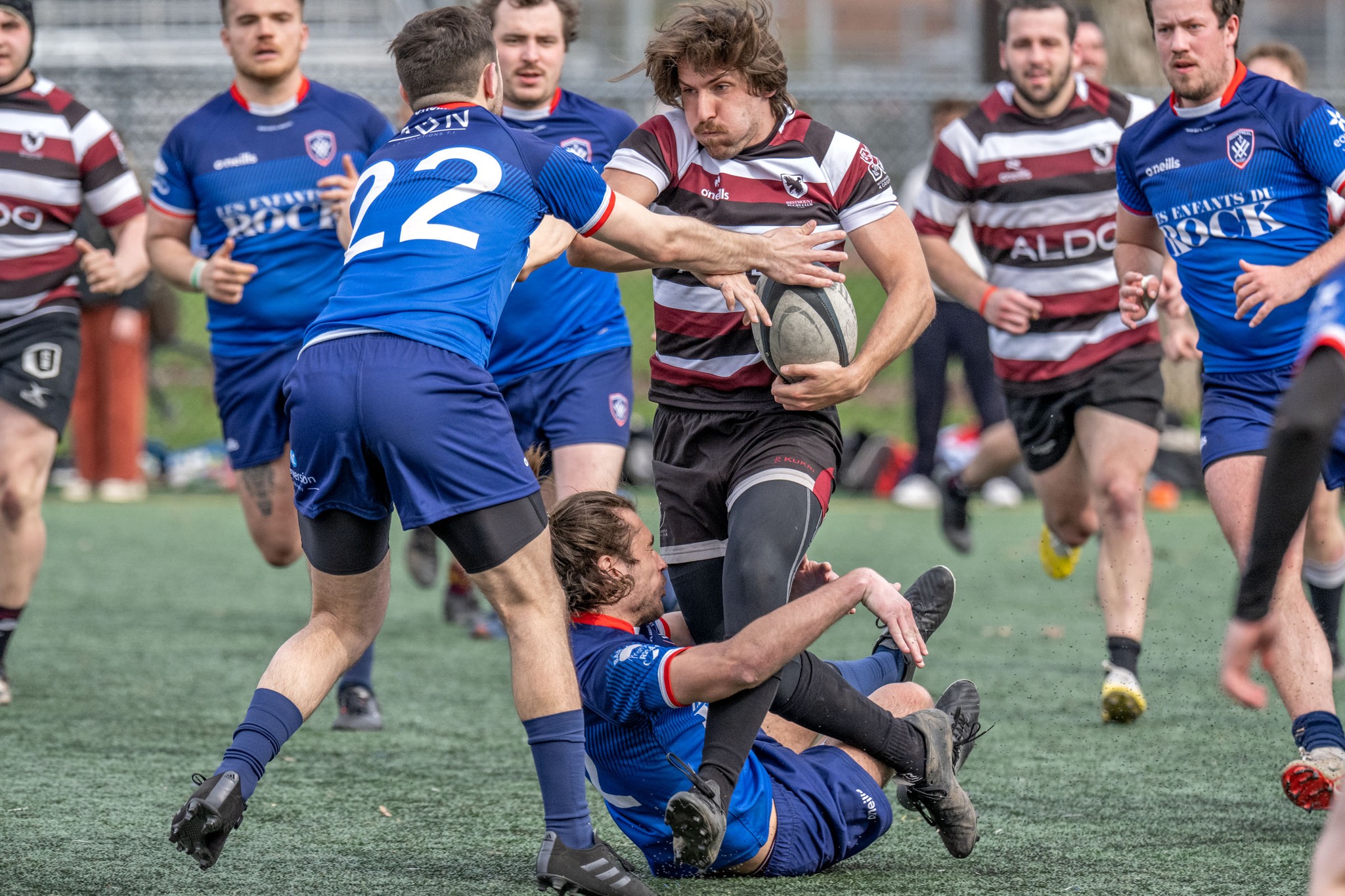  Rugby XV de Montréal - Westmount Rugby Club - Rugby - RQ 2024 - LPR2 - XV de Montreal vs Westmount (#RQ24LP2XVMW4) Photo by: Rejean Poudrette | Siuxy Sports 2024-04-27