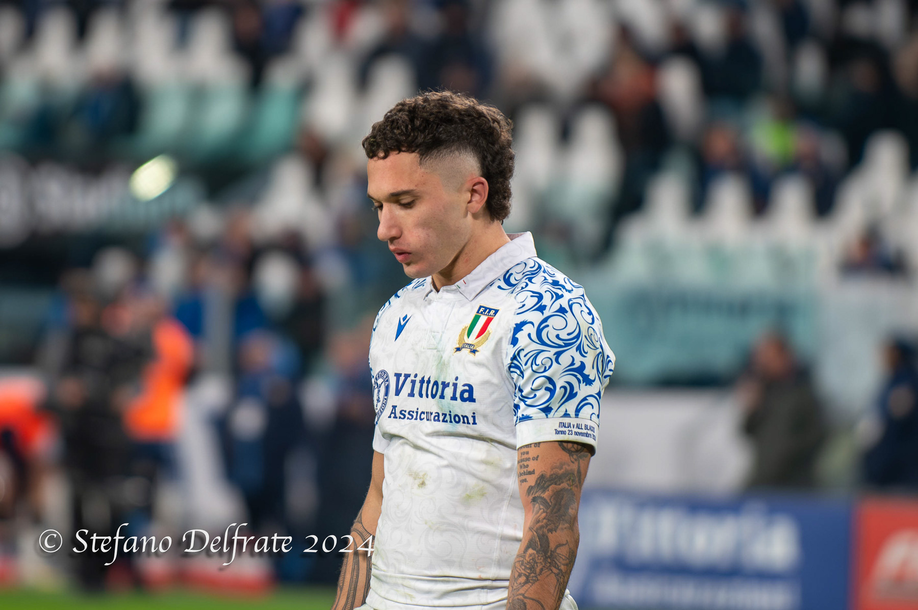  Nazionale di rugby a 15 dell'Italia - New Zealand national rugby union team - Rugby - 2024 Autumn Nations Series - Italia vs All Blacks (#2024AUTITNZ11) Photo by: Stefano Delfrate | Siuxy Sports 2024-11-23