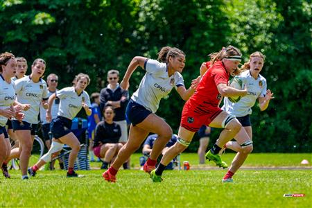 RQ 2025 - Super Ligue Fém - SABRFC (14) vs (43) Club de Rugby de Québec