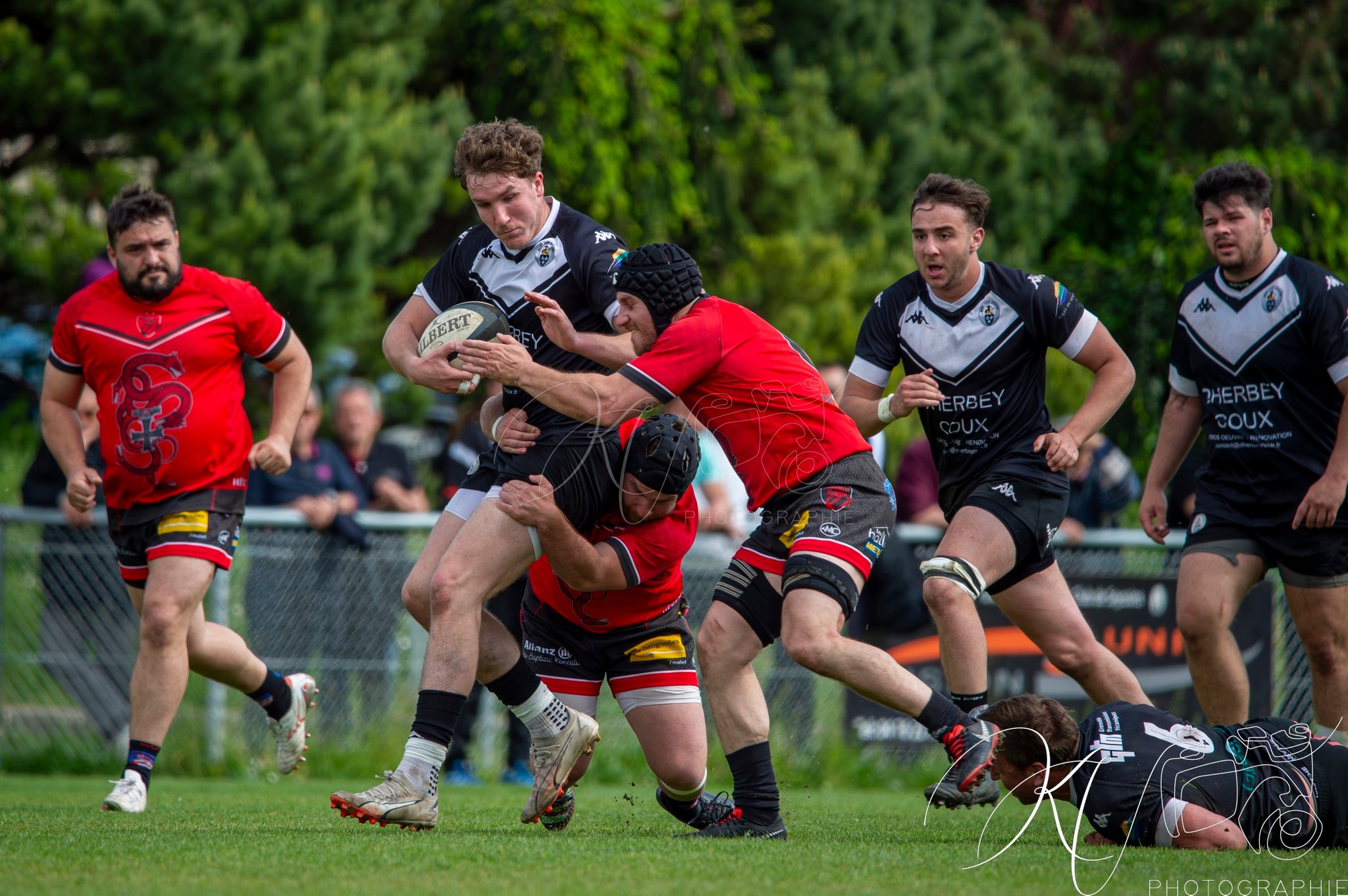  Rugby Club de Seyssins - Corbières XV - Rugby - FFR 2025 - Féd 3 - RC de Seyssins (40) vs (30) Corbières XV (#FFR25F3RCSCXV4) Photo by: Karine Valentin | Siuxy Sports 2025-04-27