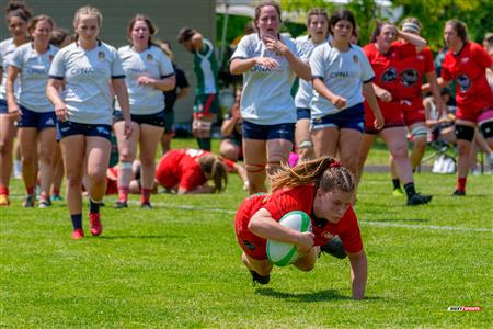 RQ 2025 - Super Ligue Fém - SABRFC (14) vs (43) Club de Rugby de Québec