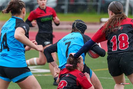 RQ 2025 - LPR2 F - Montreal Wanderers (38) vs (14) Club de Rugby de Québec