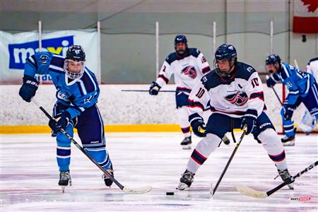 RSEQ 2025 - Hockey M D2 - Piranhas ETS vs Torrents Université du Québec en Outaouais - Match
