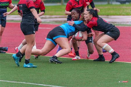 RQ 2025 - LPR2 F - Montreal Wanderers (38) vs (14) Club de Rugby de Québec