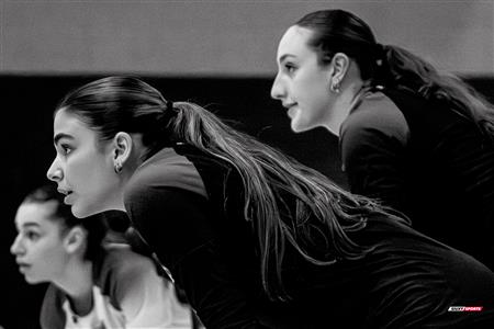 RSEQ 2025 - Volleyball F D1 - André Laurendeau vs Édouard-Montpetit - B&W