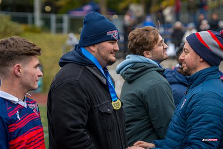 RSEQ 2025 - Rugby M - Finale - ETS vs Université de Montréal - Remise de médailles