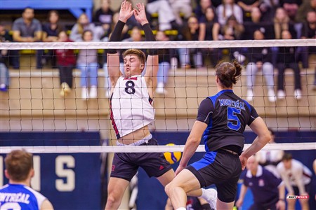 RSEQ 2025 - Volleyball M - Université de Montréal (3) vs (0) UNB