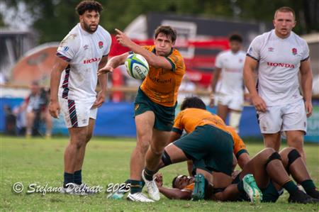 2025 World Rugby U20 Championship - Australia (68) vs (40) England