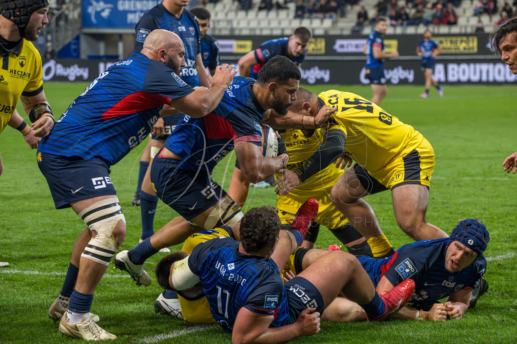  FC Grenoble Rugby - US Carcassonne - Rugby - FFR 2025 - Pro D2 - FC Grenoble vs US Carcassonne (#FFR25PD2GC10) Photo by: Karine Valentin | Siuxy Sports 2025-10-24