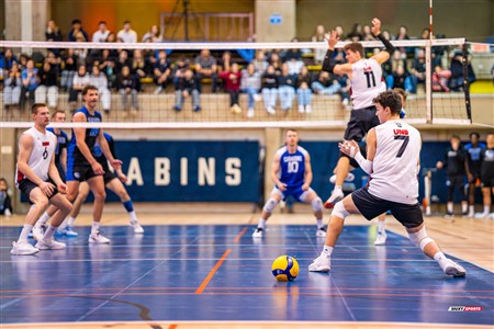 RSEQ 2025 - Volleyball M - Université de Montréal (3) vs (0) UNB