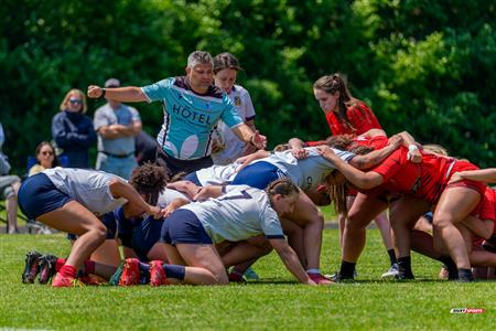 RQ 2025 - Super Ligue Fém - SABRFC (14) vs (43) Club de Rugby de Québec