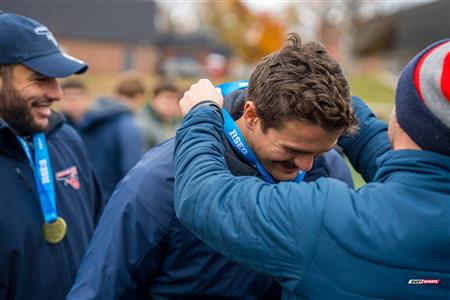 RSEQ 2025 - Rugby M - Finale - ETS vs Université de Montréal - Remise de médailles