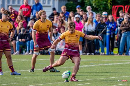 RSEQ 2025 - Rugby M - Université de Montréal vs Concordia University - Deuxième mi-temps