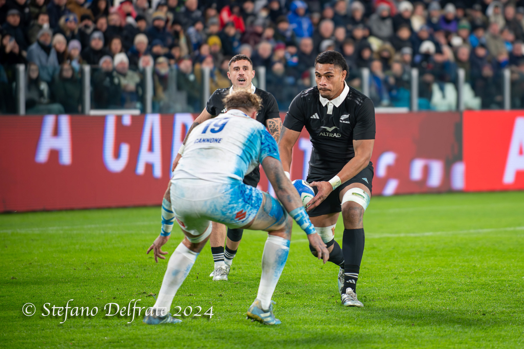  Nazionale di rugby a 15 dell'Italia - New Zealand national rugby union team - Rugby - 2024 Autumn Nations Series - Italia vs All Blacks (#2024AUTITNZ11) Photo by: Stefano Delfrate | Siuxy Sports 2024-11-23
