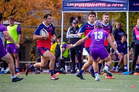 RSEQ 2025 - Rugby M - Piranhas ETS vs Bishop's Gaiters - Reel 2