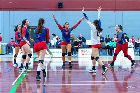RSEQ 2025 - Volleyball F - ETS (0) vs (3) McGill