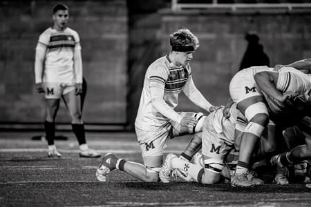 RSEQ 2025 - Rugby M - Demi Finale - McGill vs Université de Montréal - Match - BW