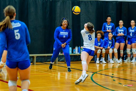 RSEQ 2025 - Volleyball F D2 - Championnat de Conférence - Dawson (0) vs (2) Montmorency