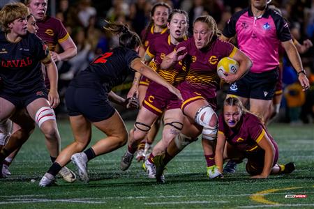 RSEQ 2025 - Rugby Fém - Concordia vs U Laval - Match