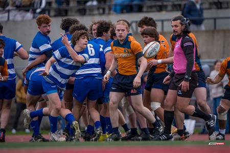 RSEQ 2025 - Demi-finale Rugby M - Cegep André-Laurendeau vs College Dawson