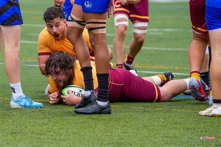 RSEQ 2025 - Rugby M - Université de Montréal vs Concordia University - Première mi-temps