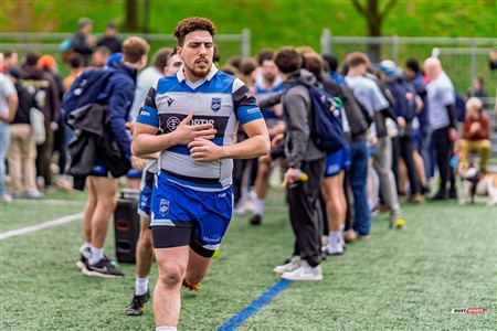 RQ 2025 - Super Ligue M - Réserve - Parc Olympique (27) vs (0) Rugby Club de Montréal