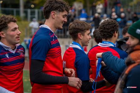 RSEQ 2025 - Rugby M - Finale - ETS vs Université de Montréal - Remise de médailles