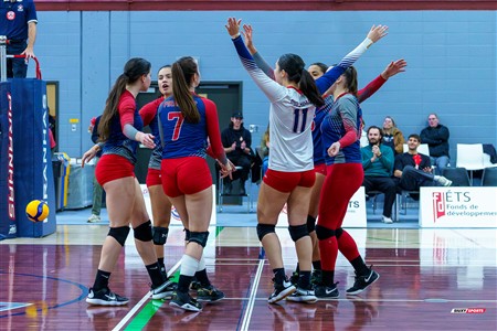 RSEQ 2025 - Volleyball F - ETS (0) vs (3) McGill