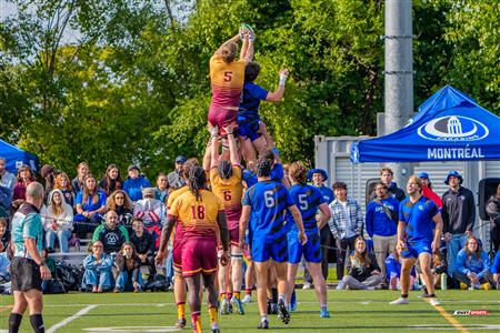 RSEQ 2025 - Rugby M - Université de Montréal vs Concordia University - Deuxième mi-temps