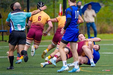 RSEQ 2025 - Rugby M - Université de Montréal vs Concordia University - Première mi-temps