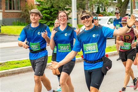 2025 Marathon Sun Life - Longueil - Shiny Happy People Running !!