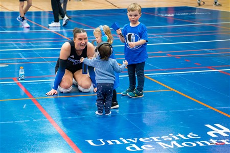 RSEQ 2025 - Volleyball F Finale 1 - Université de Montréal (3) vs (1) Université Laval