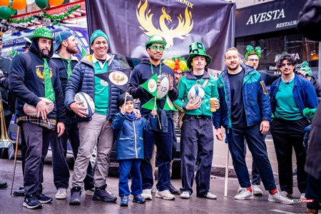 2025 St-Patrick's Rugby Parade