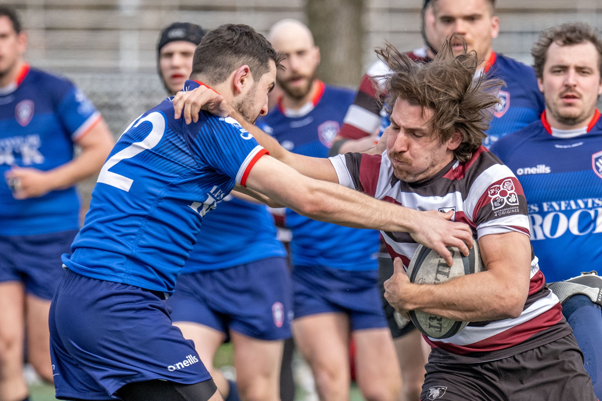  Rugby XV de Montréal - Westmount Rugby Club - Rugby - RQ 2024 - LPR2 - XV de Montreal vs Westmount (#RQ24LP2XVMW4) Photo by: Rejean Poudrette | Siuxy Sports 2024-04-27