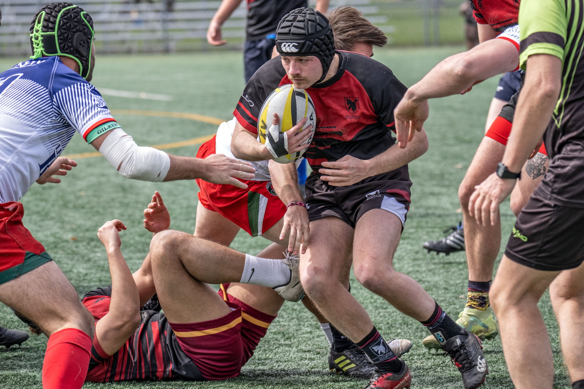  Rugby Club de Montréal - Westmount Rugby Club - Rugby - RQ 2024 - LPR2 - RCMXV vs Westmount 2 (#RQ24LP22RCMXW) Photo by: Rejean Poudrette | Siuxy Sports 2024-04-27