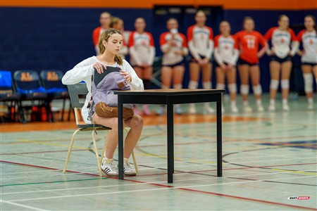 Représentation théâtrale d'avant match - Volleyball